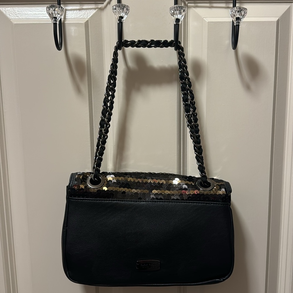 Nine West Women's Black and Gold Clutch OS EUC - Picture 11 of 16